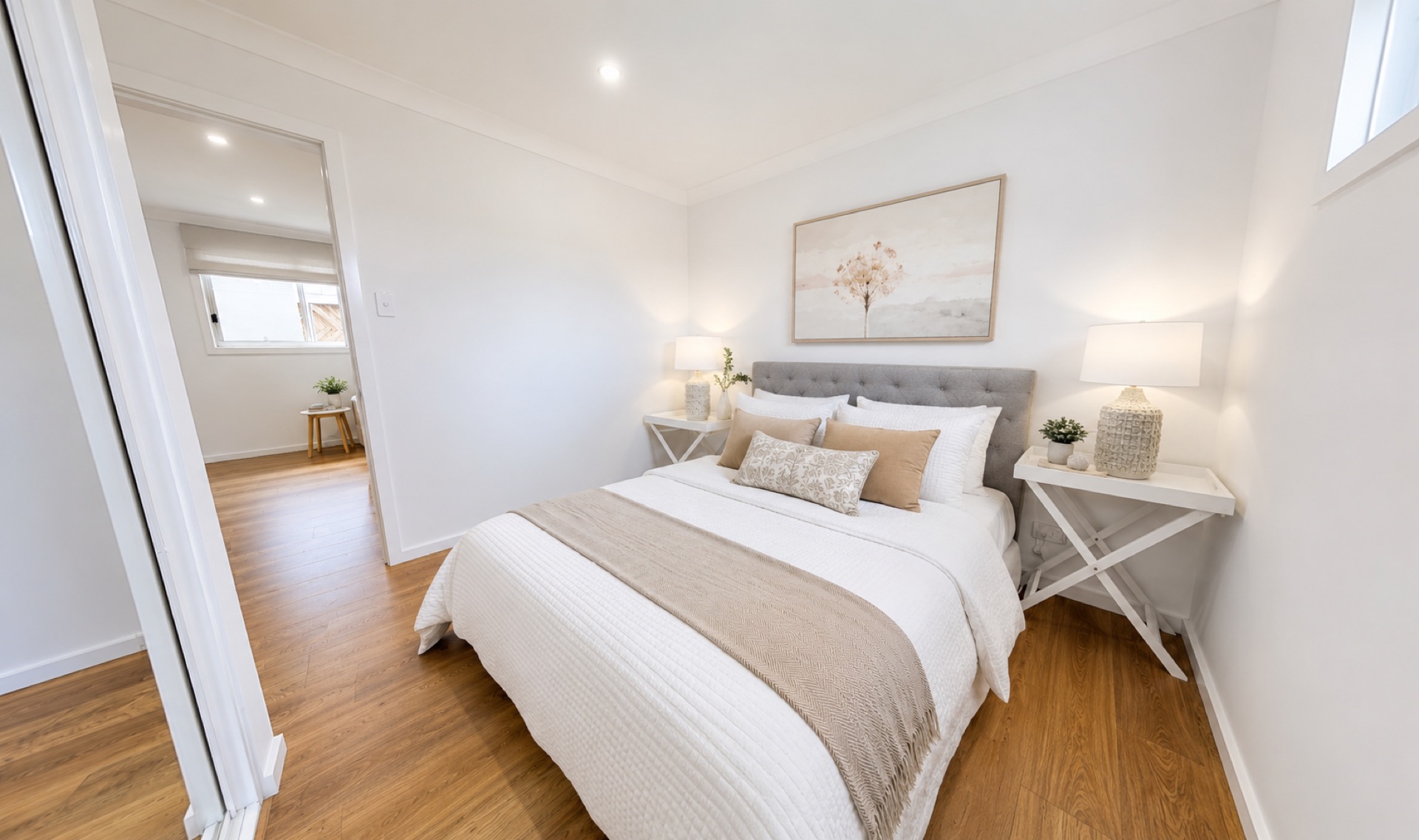 Example granny flat interior design — Bedroom 2