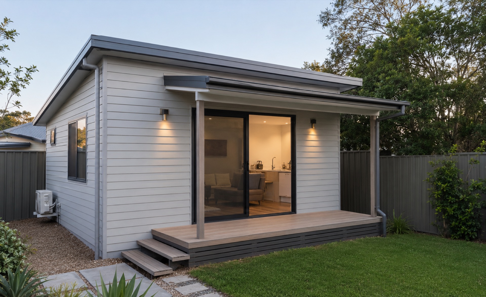Baulkham Hills — Light Grey Cladding